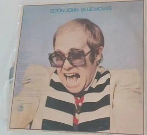 ELTON JOHN blue moves RARE  ISRAELI LP - Picture 1 of 4