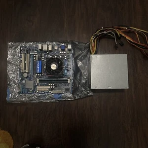 GIGABYTE GA-MA78LM-S2H AMD SOCKET AM3+/AM2+ Motherboard Ram Cpu And PSU Bundle - Picture 1 of 6
