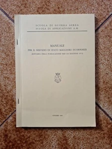 Manuale per il servizio di Stato Maggiore Interforze - Aeronautica Militare - Foto 1 di 8