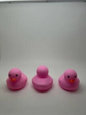 Pack De 3 Patos De Goma De Todos Los Colores Coleccionables Patos De Goma A Granel Juguetes De Baño Foto 1 de 4