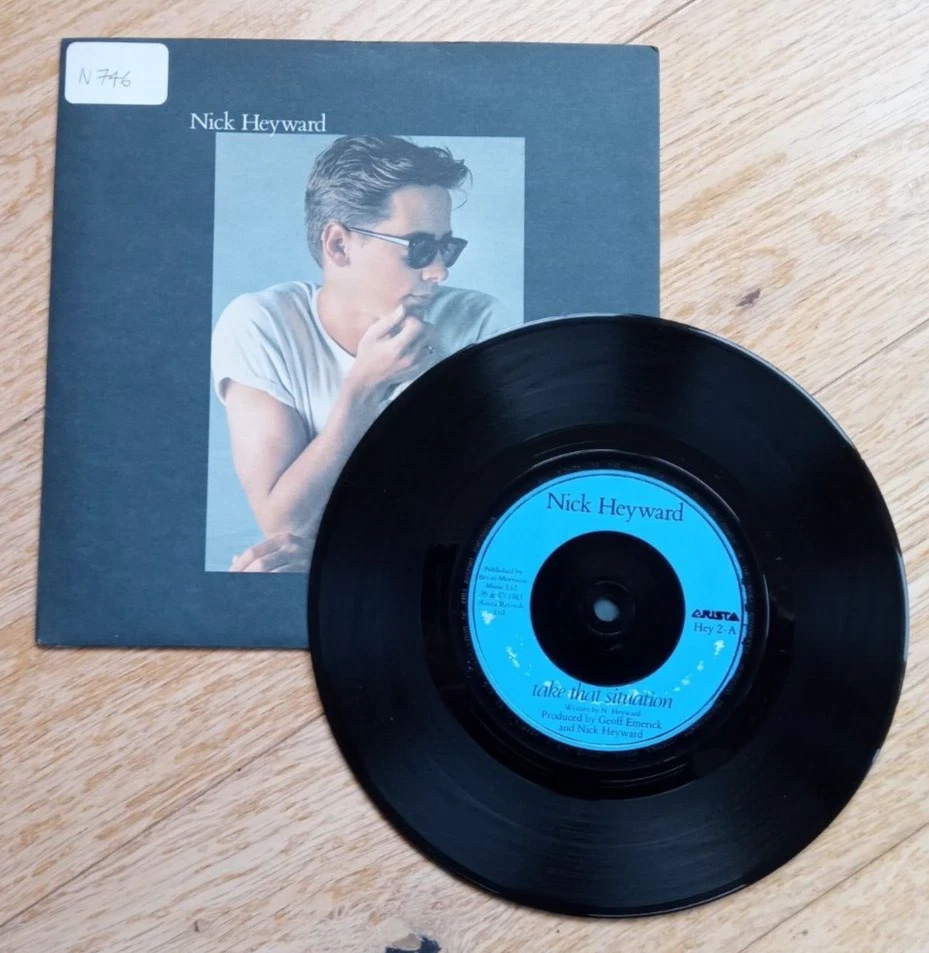 NICK HEYWARD - TAKE THAT SITUATION (VERY GOOD CONDITION 7" VINYL) - Image 1 of 1