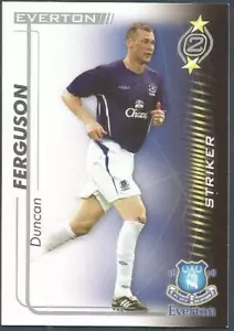 SHOOT OUT 2005-2006-EVERTON-RANGERS & SCOTLAND-DUNCAN FERGUSON - Picture 1 of 1