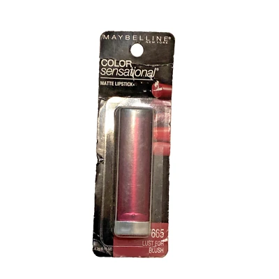 Maybelline Color Sensational Matte Lipstick Lust for Blush 665 0.15 oz - Image 1 of 4