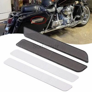Fit for Harley Touring FLHX 1993-2013 Smoke Reflector Saddle Bag Latch Cover - Picture 1 of 23