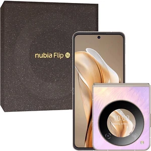 Nubia Flip 5G Flowering Lilac 256GB + 8GB Dual-SIM Factory Unlocked Global NEW - Afbeelding 1 van 5