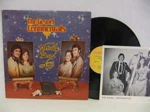 SIGNED 8x10 The Gospel Continentals Portrait Of Love LP & Photo Franklinton LA - Picture 1 of 5