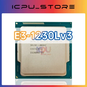 Intel Xeon E3-1230L v3 SR158 1.8GHz 4Cores 25W LGA1150 CPU Processor - Picture 1 of 3