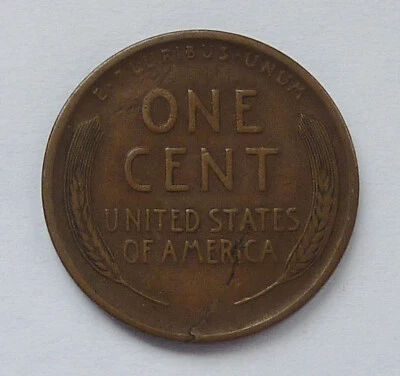 ¡¡ERROR!!  ¡¡LAMINACIÓN!!  Centavo cabeza Lincoln 1918-Estados Unidos ~ estado extra fino Foto 1 de 2