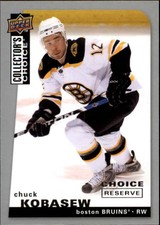 2008-09 (BRUINS) Collector's Choice Silver #61 Chuck Kobasew