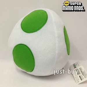 New Super Mario Bros. U. Plush Yoshi Egg Soft Toy Doll Teddy 7.5" - Picture 1 of 1