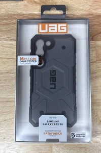 Funda de teléfono resistente UAG Pathfinder para Samsung Galaxy S23 5G - plateada/gris y negra - Imagen 1 de 1