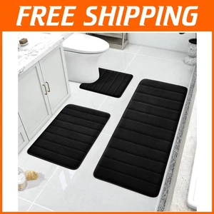 Non Slip Soft Absorbent Bathroom Rugs - Picture 1 of 11