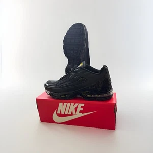 Nike Air Max Tn+ Running Trainers Uk 8.5 black tick - Picture 1 of 5