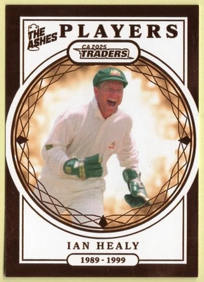 2025-26 TGI LUXE CRICKET AUSTRALIA - [TARJETA DE JUGADORES DE LAS CENIZAS] - AP13 Ian HEALY Foto 1 de 2