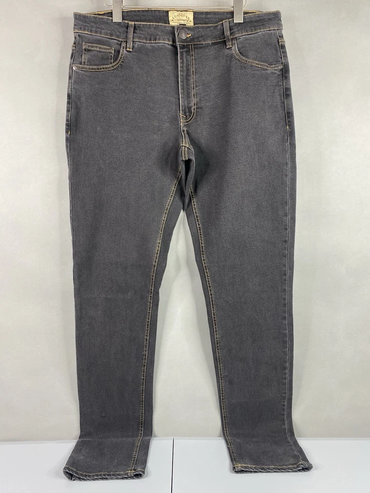 Pantalones de mezclilla largos John & Son America Classics para hombre alto 100 % índigo 38x38 Foto 1 de 4