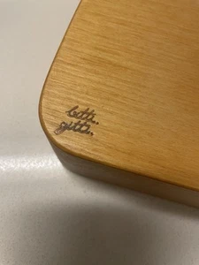 Bitti Gitti Wooden Sound System Cell Phone Speaker Wood Acoustic Black Plywood - Picture 1 of 7