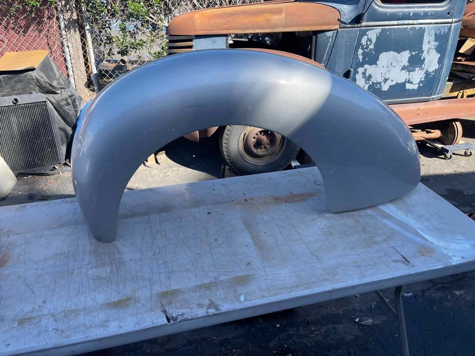 1940 to 1946 Chevy GMC half ton Truck Rear Fiberglass Rear Fenders USED. - Image 1 of 4