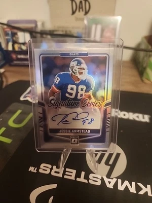 2024 Donruss Optic Jessie Armstead Signature Series Silver Prizm Auto Giants - Image 1 of 2