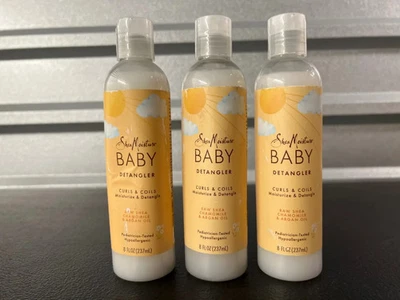 Питательные и увлажняющие кудри Shea Moisture Baby Detangler 8 унций - Изображение 1 из 4