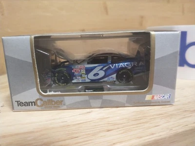 Team Caliber 1/64 NASCAR diecast #6 Viagra Metal Flake Mark Martin 2001 NIP Ford - Image 1 of 4