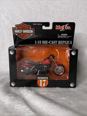 Harley-Davidson Maisto 2003 motocicleta 1-18 2002 FXDX Dyna Super Glide Sport S17 Foto 1 de 4