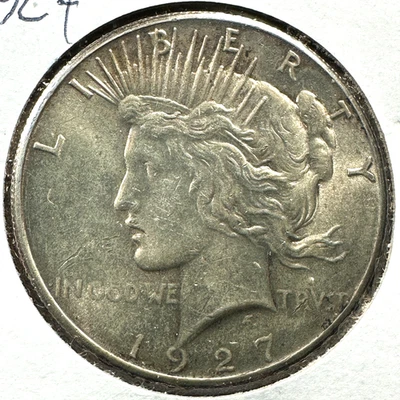 Dólar de plata de la paz de $1 de 1927 (86911) Foto 1 de 2