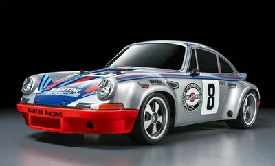 Tamiya 1/10 RC No.571 Porsche 911 Carrera RSR TT-02 Chassis On-Road 58571 - Image 1 of 4