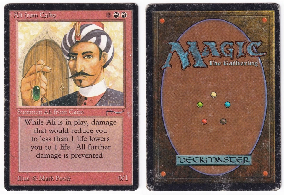 Ali from Cairo  -Arabian Nights Edition -HP - MTG -FREE SHIPPING! - Image 1 of 1