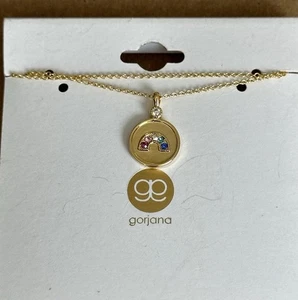 Gorjana Gold-Tone Rainbow Pendant Necklace – NWT, Nordstrom - Picture 1 of 6