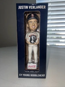 Justin Verlander Houston Astros 2019 American League Cy Young Bobblehead - Picture 1 of 2