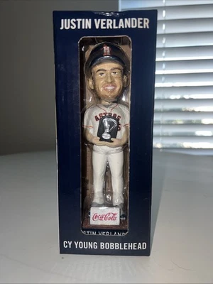 Justin Verlander Houston Astros 2019 American League Cy Young Bobblehead - Image 1 of 2