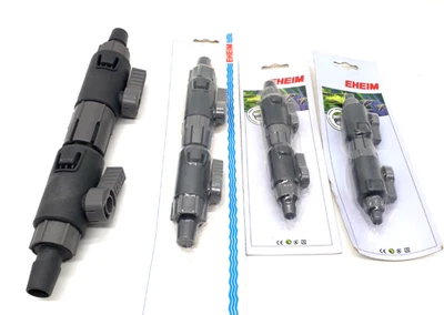 Eheim Doppelhahn mit Schnelltrennkupplung Absperrhahn Ø 9/12  12/16  16/22 19/27 - Bild 1 von 4