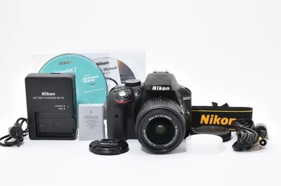 [Mint] Nikon D3300 DSLR Camera Shutter Count: 33914 w/ AF-S 18-55mm II Lens - Image 1 of 4