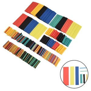 28pcs Heat Shrinkable Tube Insulated And Shrinkable Tube 2:1 Wire Sleeve Kit - Picture 1 of 24