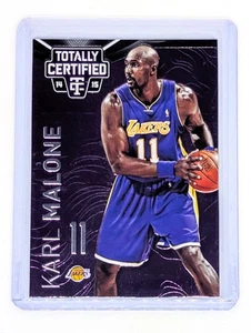 2014-15 Totalmente Certificado Platino Púrpura #126 Karl Malone/49 Lakers Salón de la fama - Imagen 1 de 2