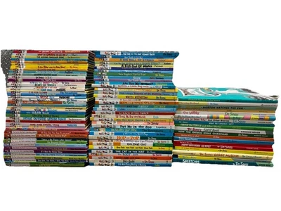 Lot of 97 Dr. Seuss Beginner Books / Bright & Early Children’s Hardcover Books Foto 1 de 4