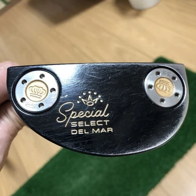 SCOTTY CAMERON LH Putter SpecialSelect Del Mar Skull Steel 34IN LeftHanded STORE - Image 1 of 4