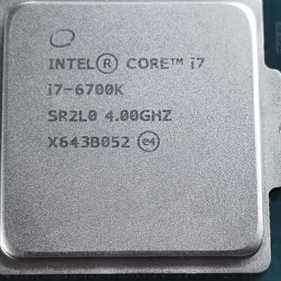 Intel Core i7-6700K CPU LGA1151 4.20GHz Processors Support GIGABYTE G1 GA-Z170X - Image 1 of 4