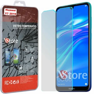 Tempered Glass Screen Protector for Huawei Y7 2019 Protects Display 6.26 - Picture 1 of 2