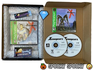 Xenogears PS1 Greatest Hits - NTSC-U/C USA VGC with Reg & Natural Discs - Picture 1 of 17