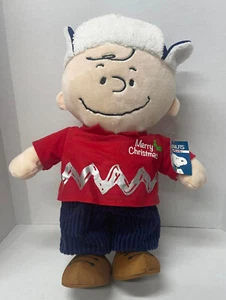 Peluche Peanuts Charlie Brown 21" 70 Aniversario Navidad Vacaciones con etiquetas - Imagen 1 de 7