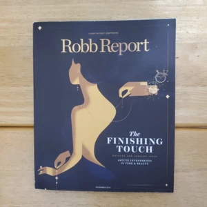 Robb Report The Finishing Touch Jewelry Watches Magazine November 2018 Vintage - Picture 1 of 24