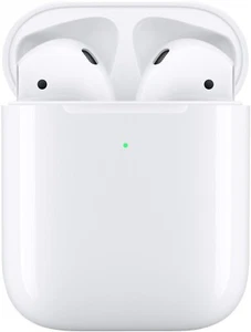 Apple AirPods 2. Generation mit Kabellosem Ladecase -WIE NEU - Weiß - DE-Händler - Zdjęcie 1 z 3