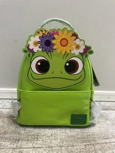 NWT Loungefly Disney Tangled Pascal Flower Crown Backpack - Picture 1 of 2
