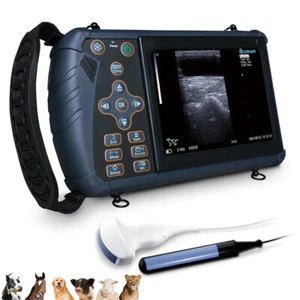 Máquina de ultrasonido veterinario pruebas de embarazo para caballos vacas camellos ovejas cerdos - Imagen 1 de 15