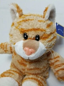 Ginger Cat Royal Plush Stuffed Animal 13” Orange Kitten Tabby Striped - Picture 1 of 8