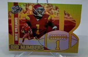 2005 Press Pass Big Numbers Die Cut MIKE WILLIAMS RC # BN 23/25 - USC Trojans - Picture 1 of 2