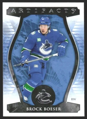 2023-24 Upper Deck Artifacts Base Brock Boeser #43 BG6-1 - Image 1 of 2