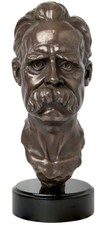 Friedrich Nietzsche - Sculpture / Bust - Philosopher (desk, home library, gift)