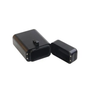 Anti-Theft Safe Car Key Signal Blocker Box Keyless RFID Shielding Case W/Ring - Picture 1 of 12